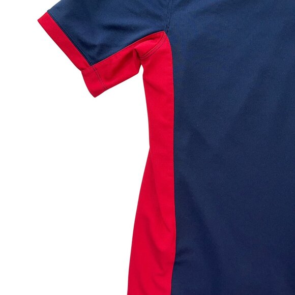 Houston Texans Nike Dri-Fit Polo Shirt S Navy & Red NFL Training Equipment Appar - Picture 8 of 10
